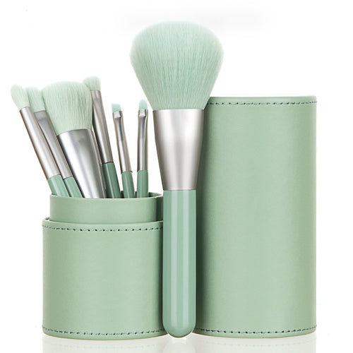 Mini ensemble portable de 7 pinceaux de maquillage