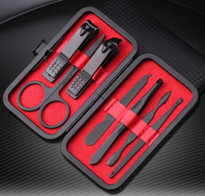 Kit de manucure 7 pièces avec coupe-ongles