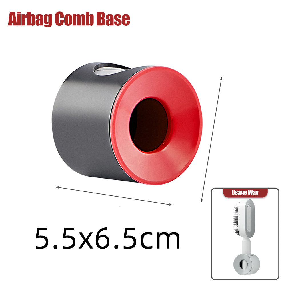 Brosse à cheveux autonettoyante avec massage du cuir chevelu